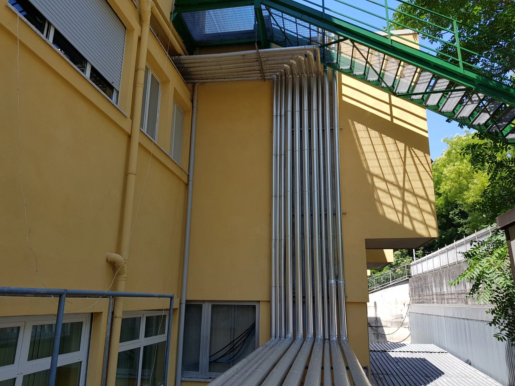 P.O. SS GONFALONE DI MONTEROTONDO: Progetto Impiantistico - Piano Primo, Secondo e Terzo