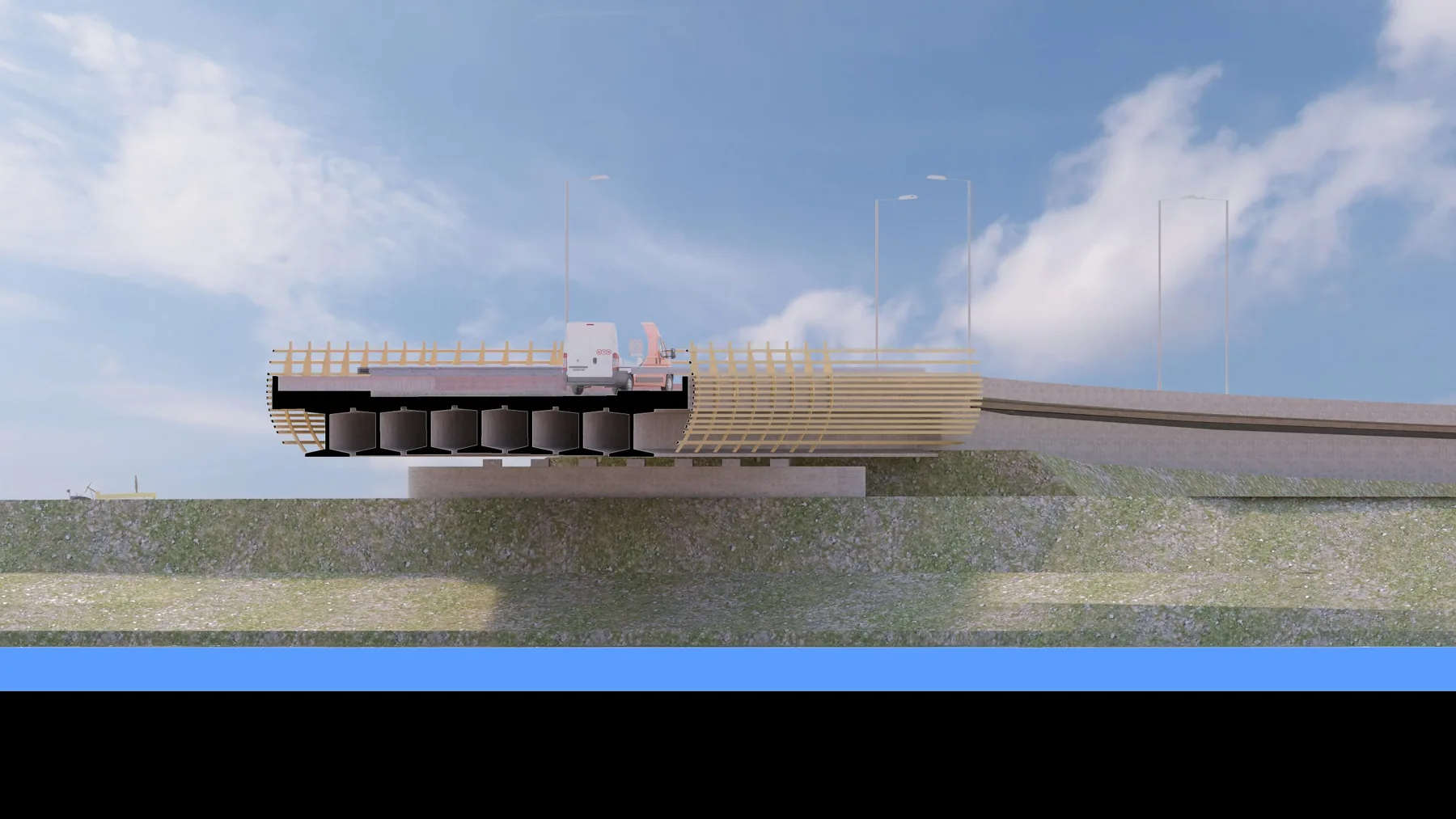 BRIDGE OVER THE RIVER ARRONE: Structural and architectural design