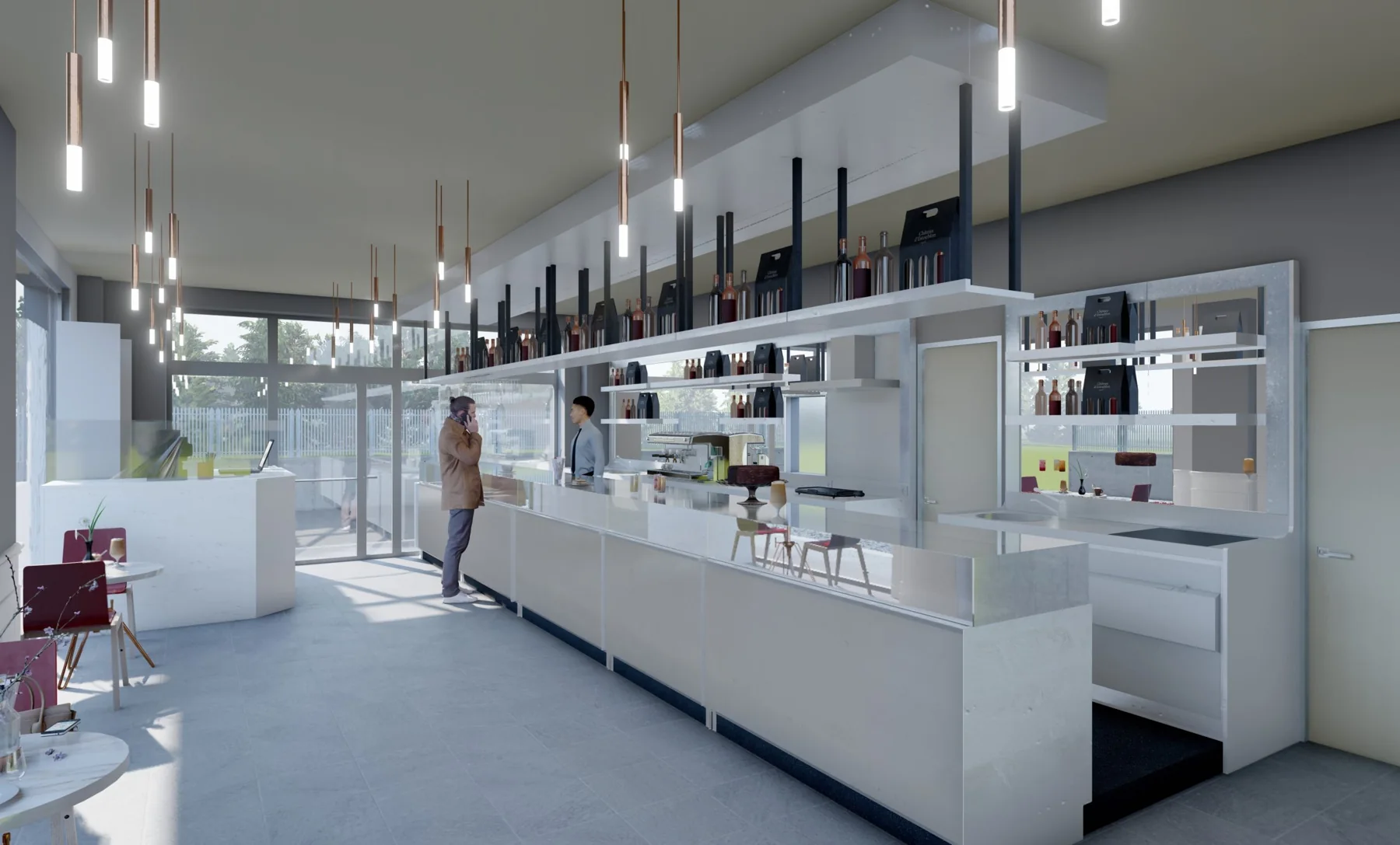 TRAINING SCHOOL AND CAFÉ