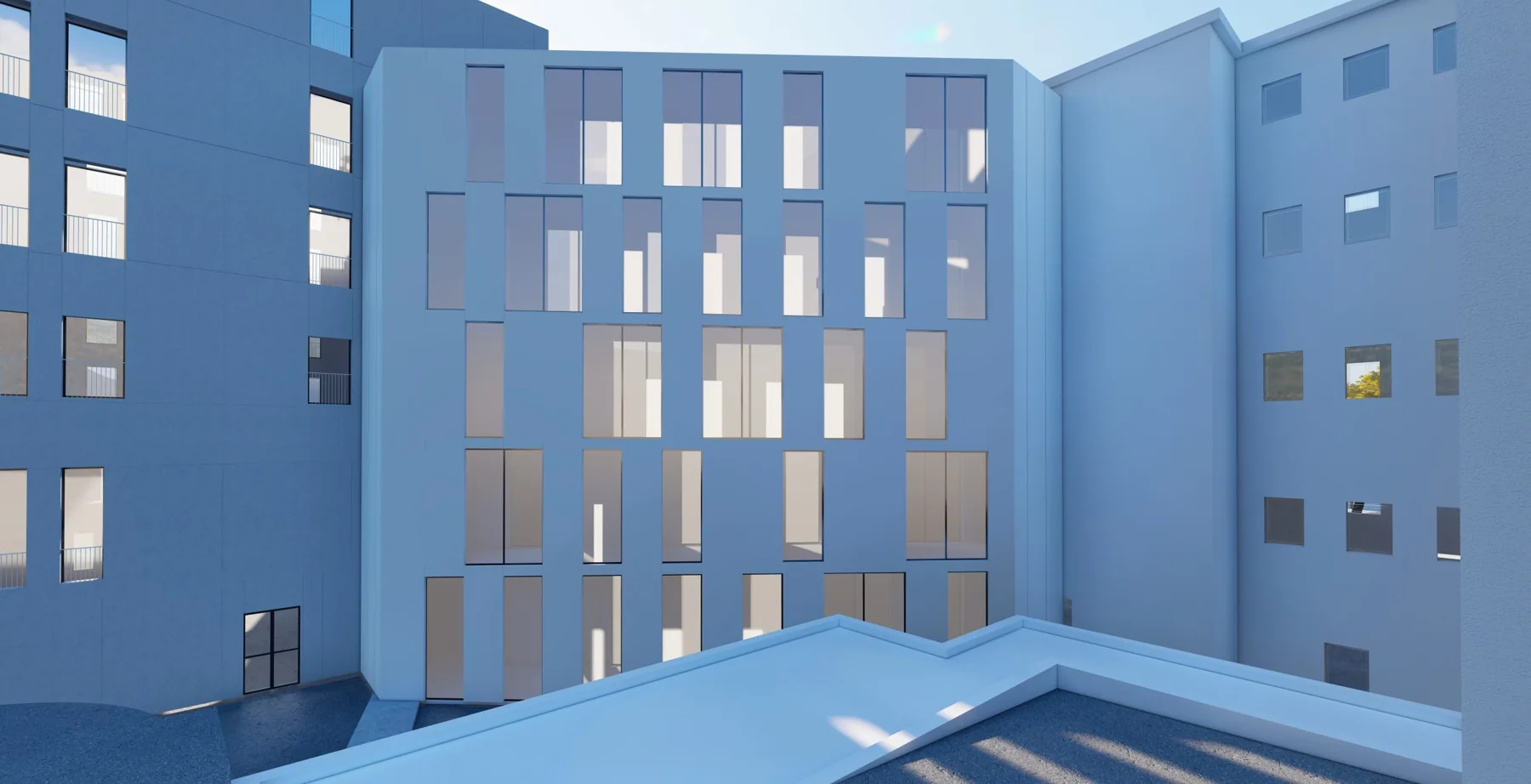 MARIA SANTISSIMA ADDOLORATA HOSPITAL, EBOLI: Architectural design