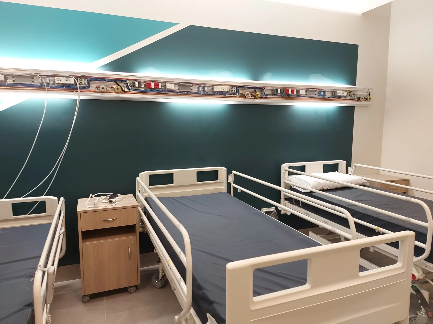 VILLA TIBERIA HOSPITAL: Departments involved