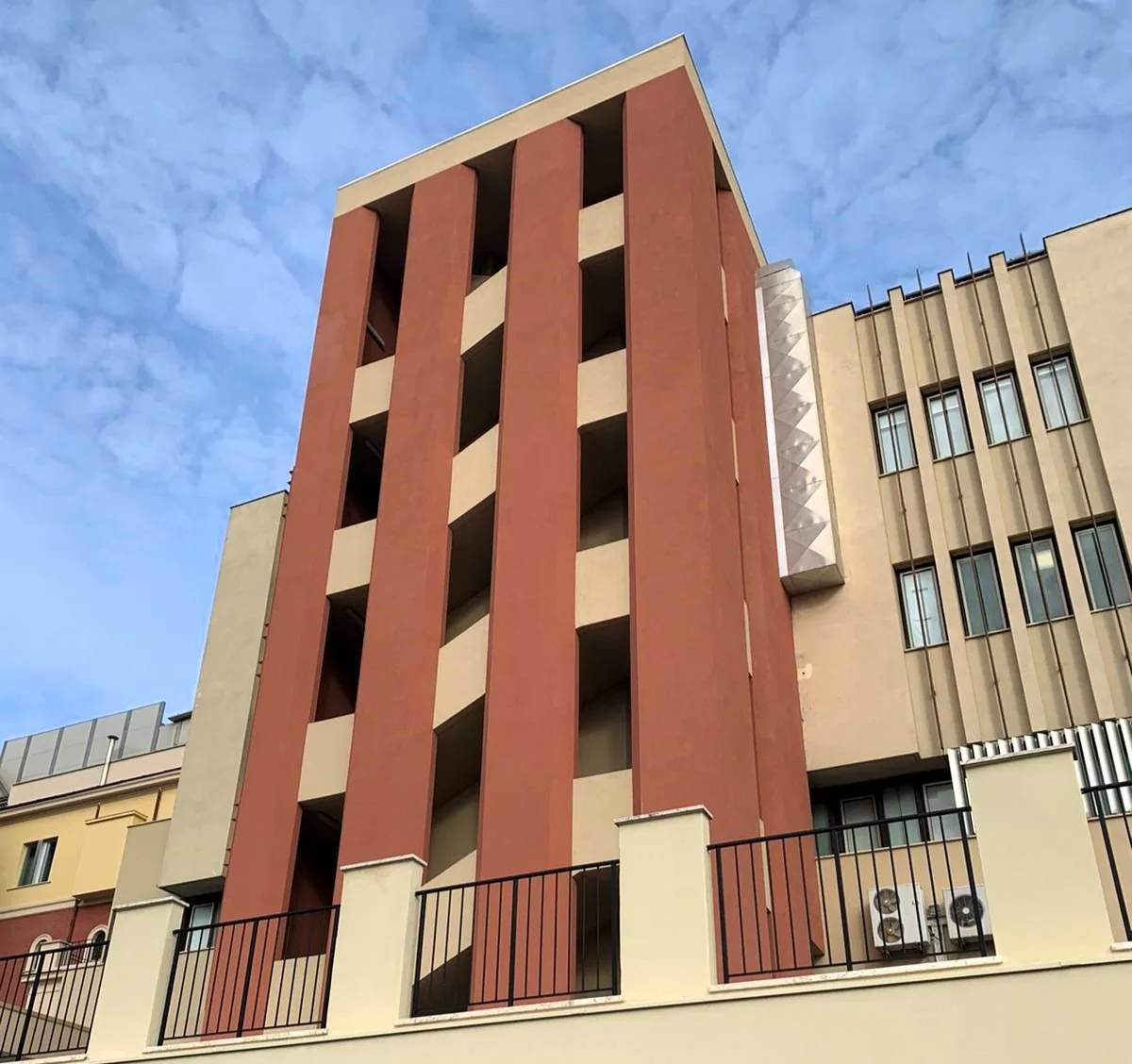 SAN CARLO DI NANCY HOSPITAL: Architectural design